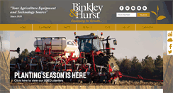 Desktop Screenshot of binkleyhurst.com