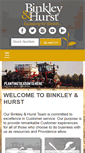 Mobile Screenshot of binkleyhurst.com